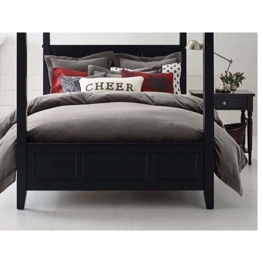 New Cozy Shop Euro 26in x 26in Velvet  Cotton Sham, Grey Pillow